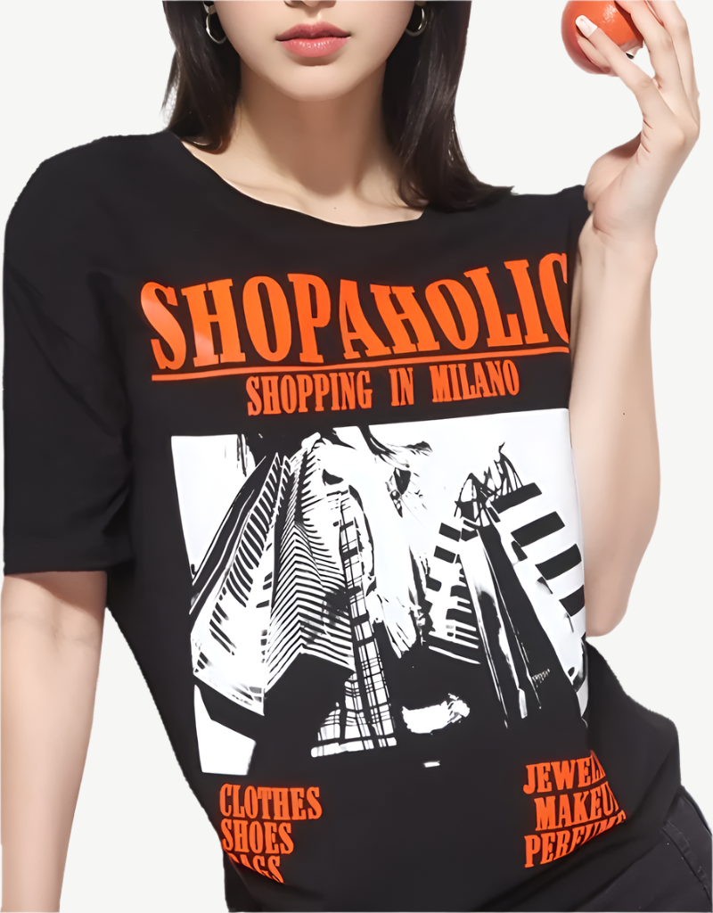 Shopaholic Graphic Tee