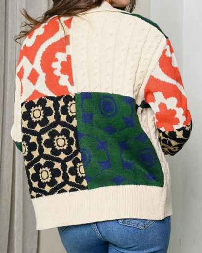 Color Block Sweater