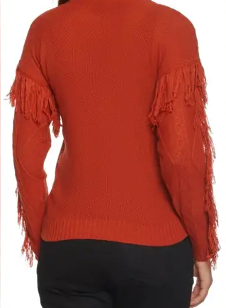 Fringe Knit Sweater