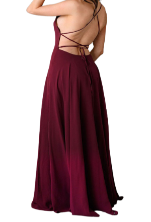 Cross Back Maxi Dress